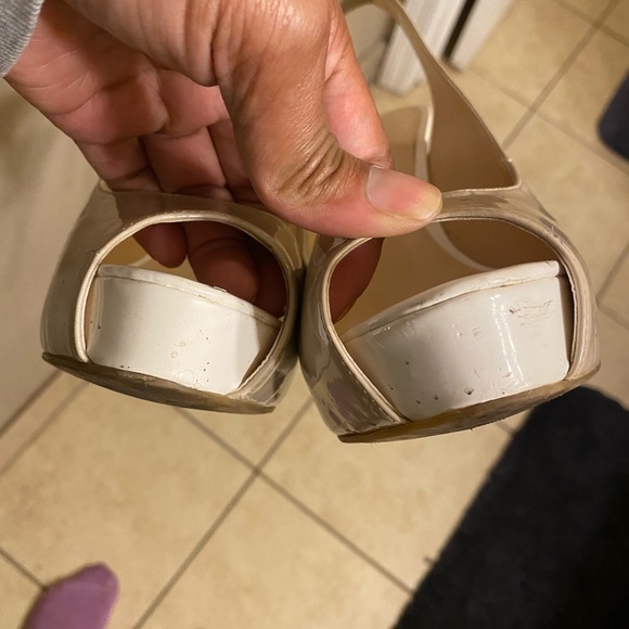 GUESS peep toe sling back - Picture 7 of 13